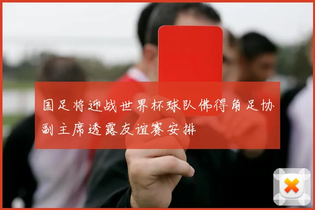 国足将迎战世界杯球队佛得角足协副主席透露友谊赛安排